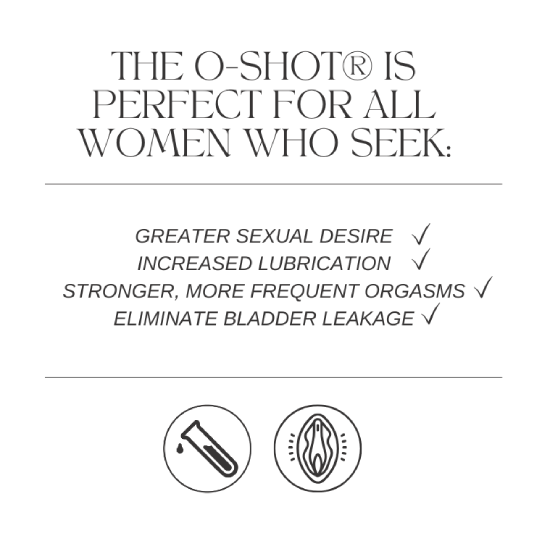 The o-shot is perfect for all women who seek