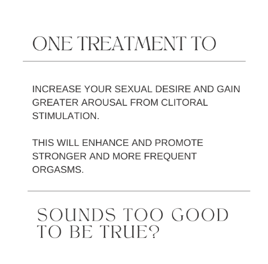 One treatment to increase your sexual desire